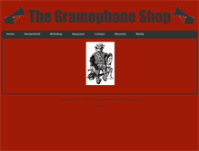 Tablet Screenshot of gramophoneshop.nl